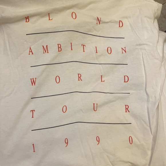 MADONNA Strike a Pose 1990 blond ambition T-shirt - Picture 2 of 4